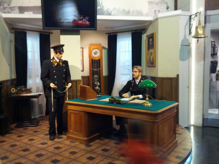 Паровозия в Музее железнодорожного транспорта