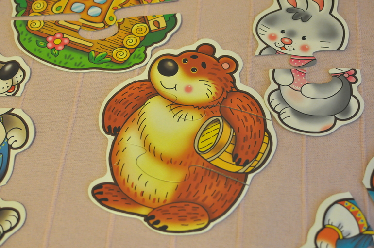 Первые пазлы