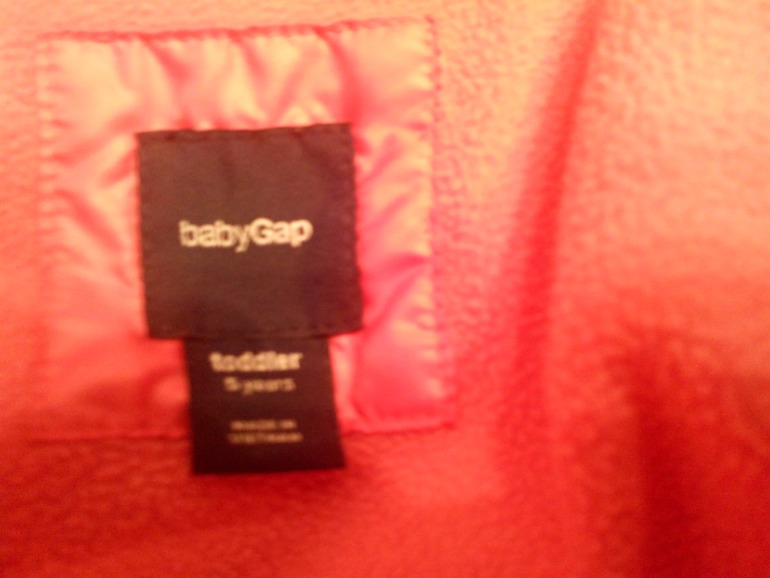 Очень славный зимний комплект для девочки babyGap
