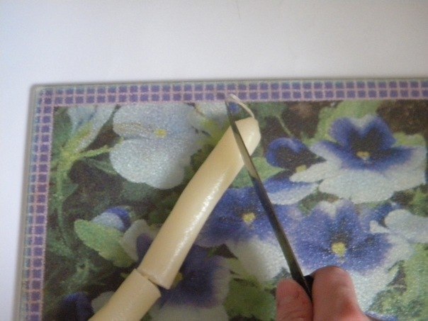 Апельсиновая свеча