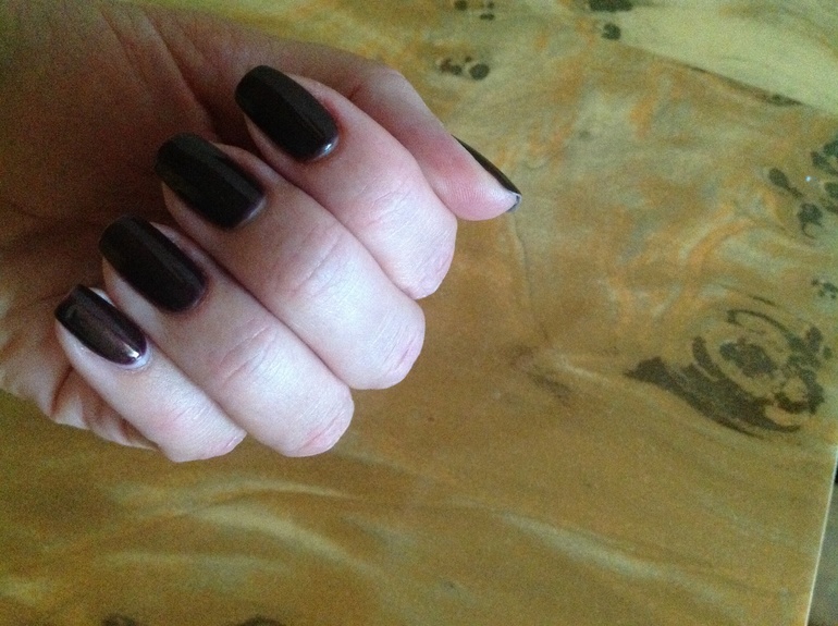 Решила сделать шеллак вот что получилось.