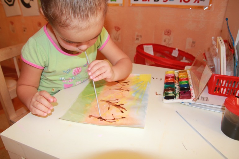 Осеннее творчество Анастасии