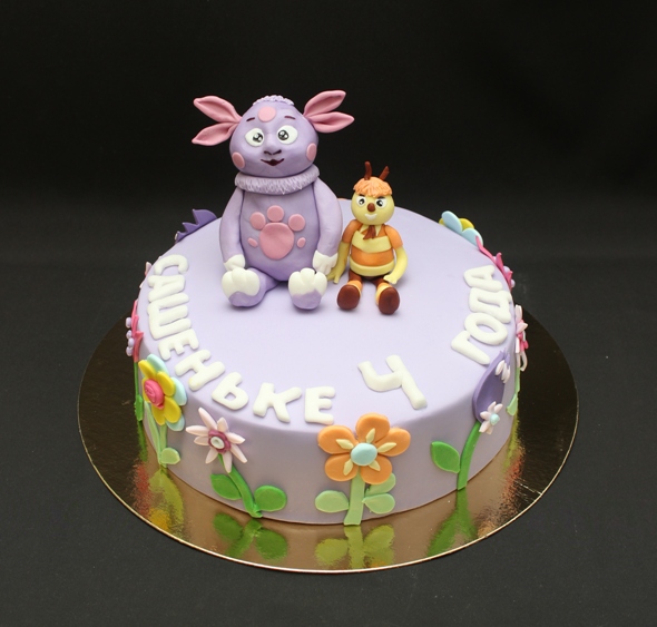 Торт лунтик