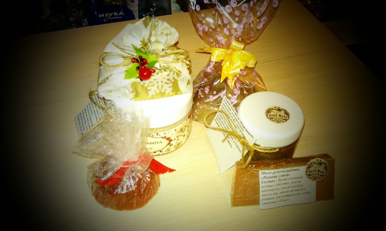 Мыло и мыльные скрабики ))))