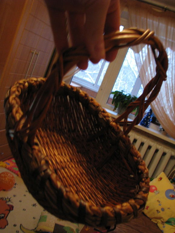 Попытка зимней корзинки