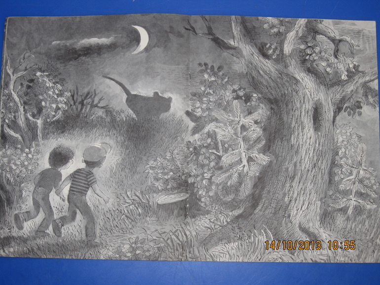 Маршак с Митуричем и неизвестный Носов