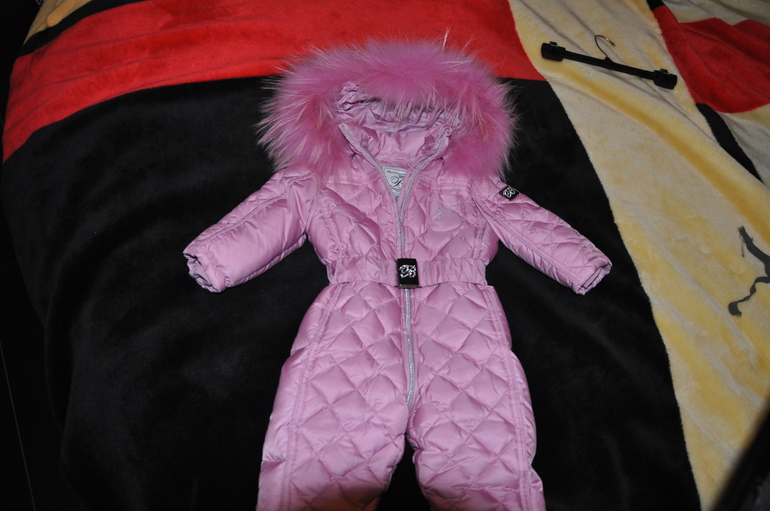 Комбинезон пуховый для девочки Borelli