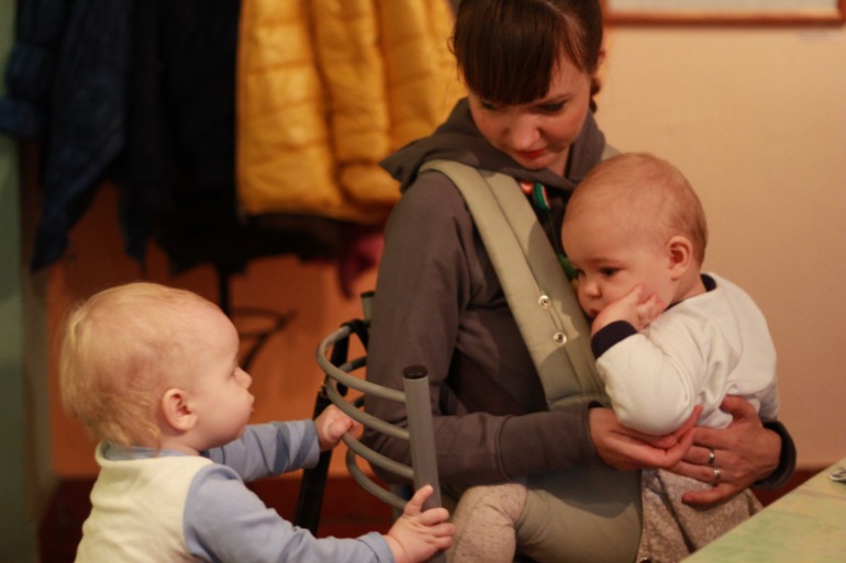 Наша сегодняшняя слинговстреча - фотоотчет