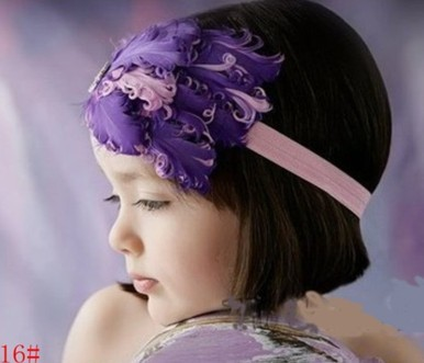 Для самых изысканных модниц!Повязки перьевые со стразами swarowski.