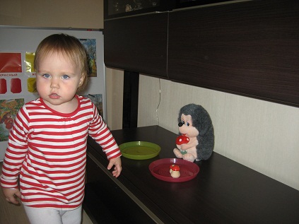 Изучаем красный цвет.