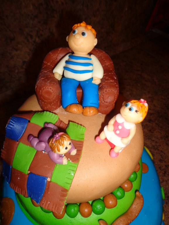 Дорогому свекру, мой второй тортик