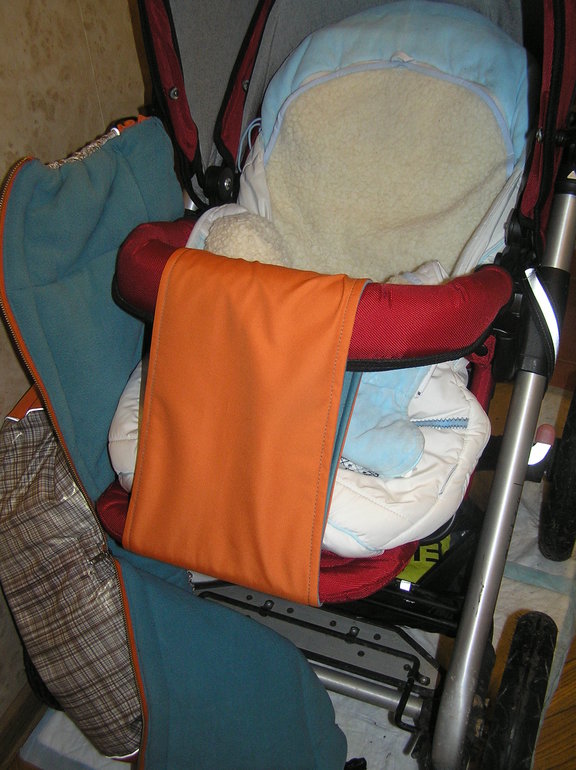 Утепляем коляску!!