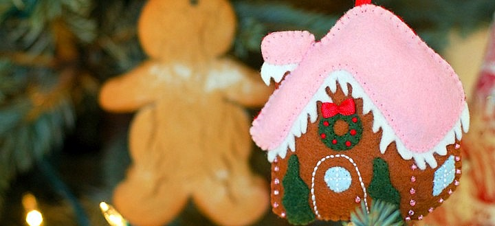 Подборка для вдохновения елочных игрушек и интересных деталей к Новому году из ФЕТРА