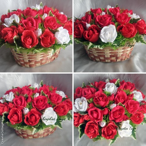 Две корзинки - большая и  маленькая)