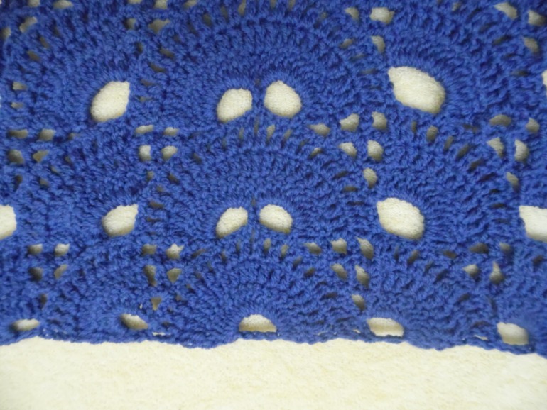 Моя первая шаль на заказ.