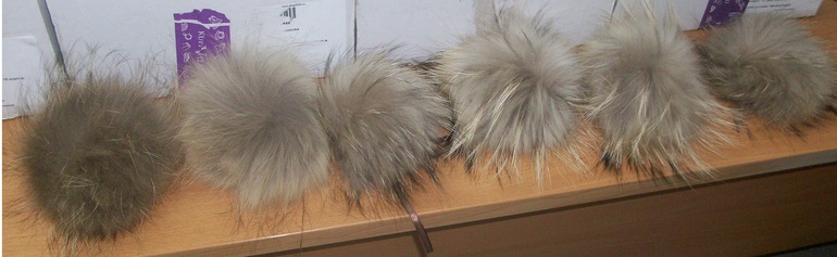 Меховые помпоны в наличии! Высылаем в регионы!