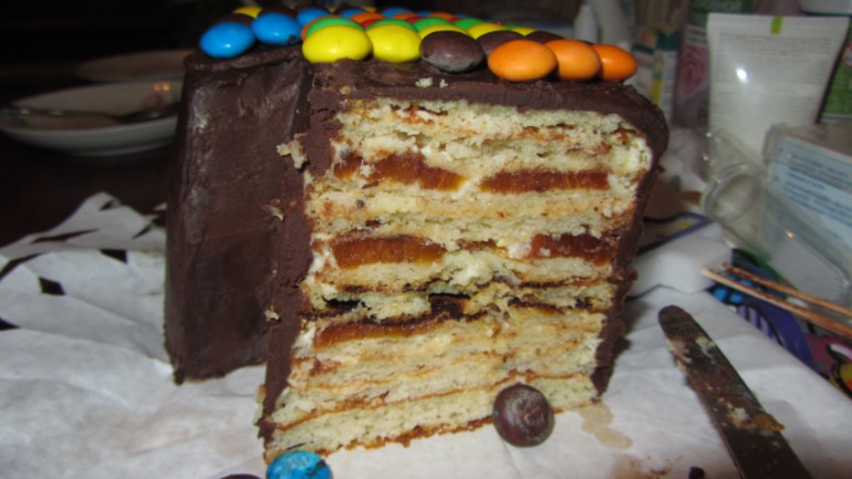 Первый торт!