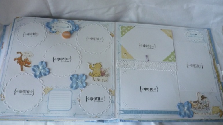 Альбом для Ванечки с Винни пухом.