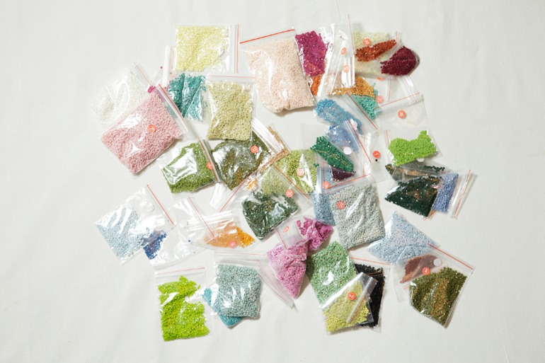 Триптих "бабочка алмазов"