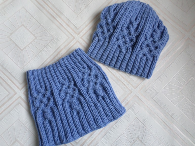 Мой комплект с кельтским узором