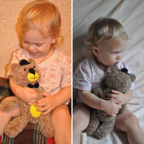 мишка по рисунку