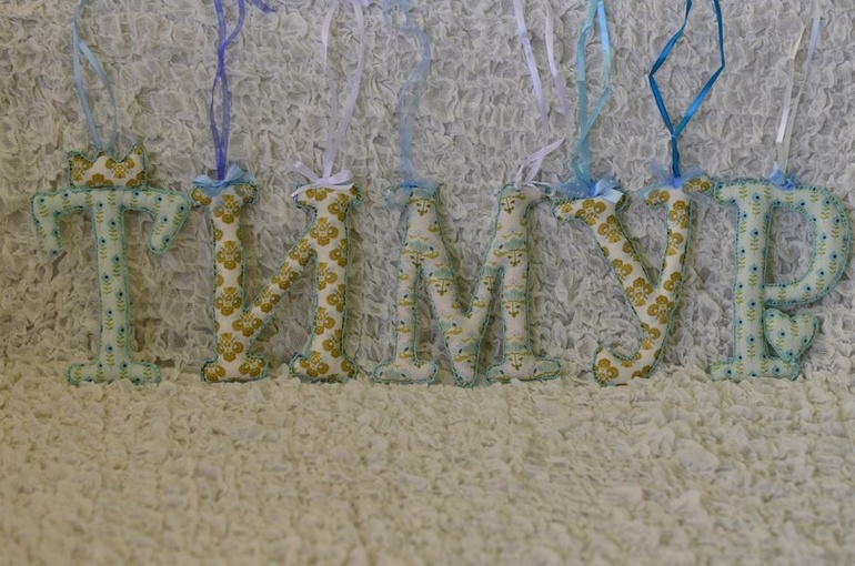 Шью мягкие буквы и цифры на заказ!