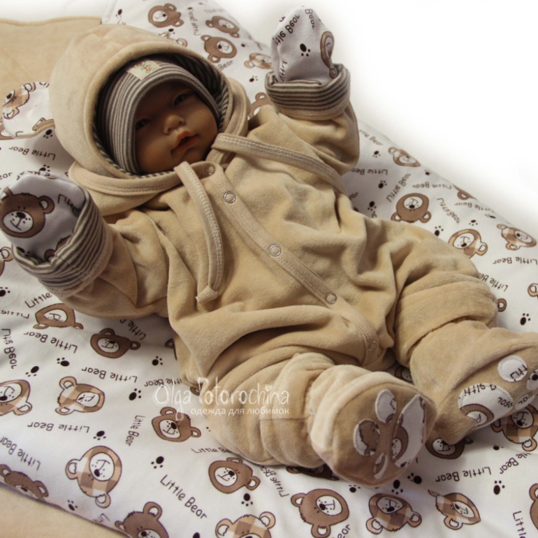 Мишутка в бежевом