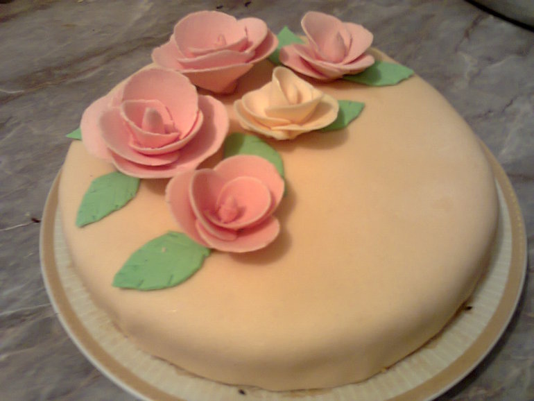 Мой первый тортик :-)