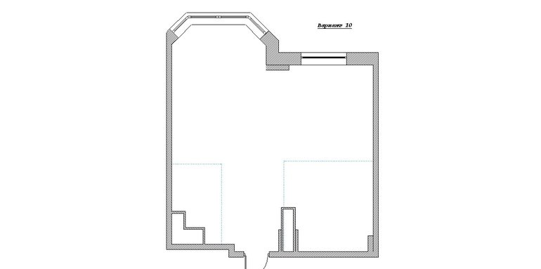 Перепланировка "однокомнатной"