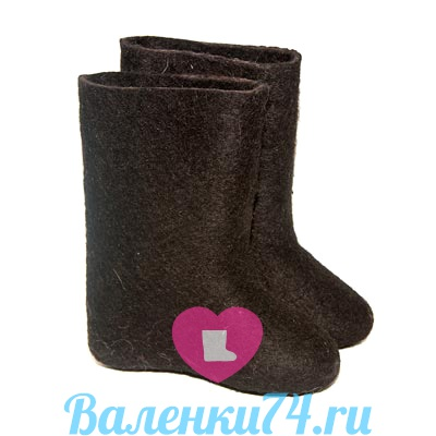 Теплые валенки-самокатки, ручная работа
