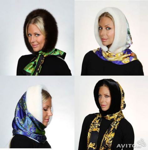 есть ли закупка вот таких платков с норкой?