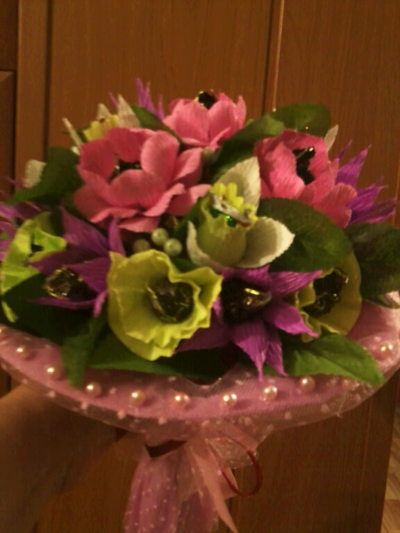 Букеты моей мамочки!