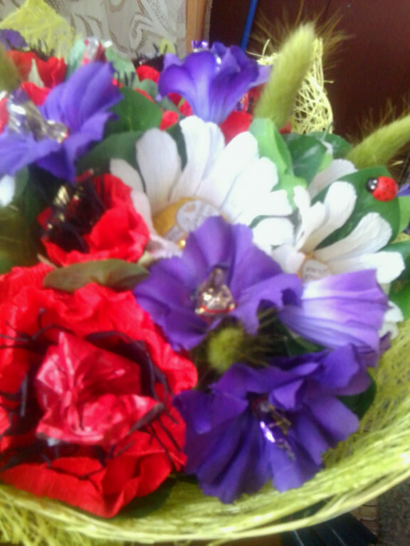 Букеты моей мамочки!