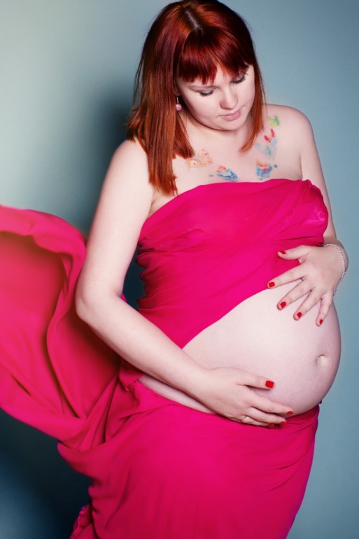 наша беременная фотосесия..)