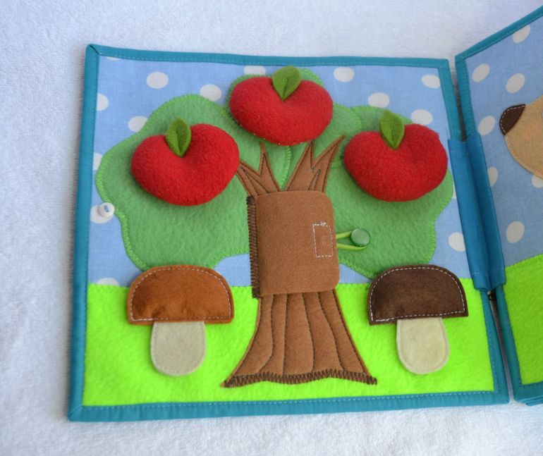 Именная развивающая книжечка)