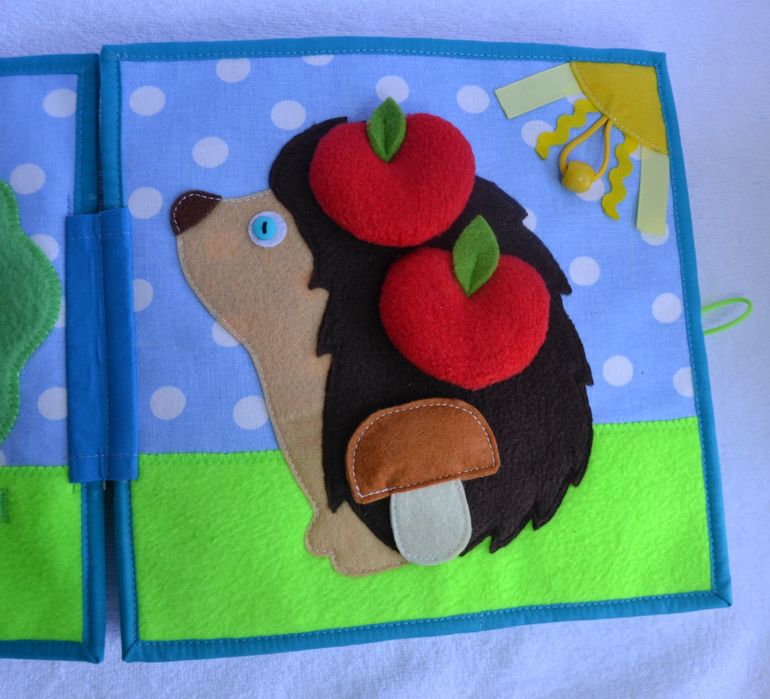 Именная развивающая книжечка)