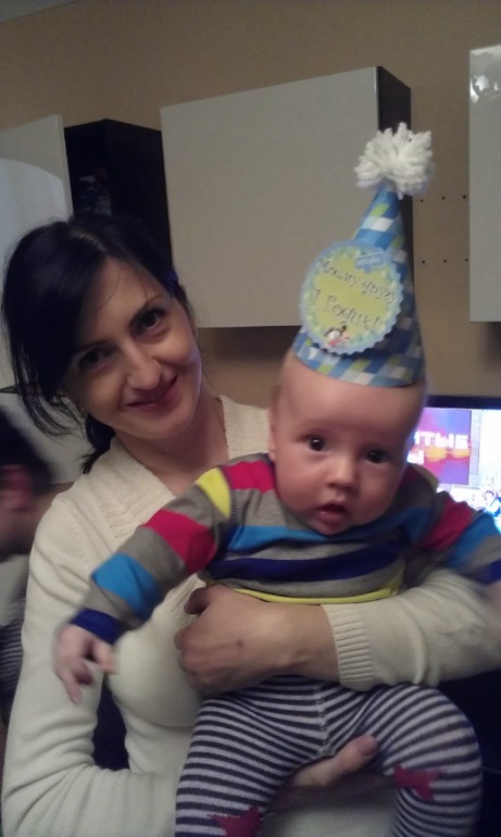 Наши кг в 4 мес и 1 нед...