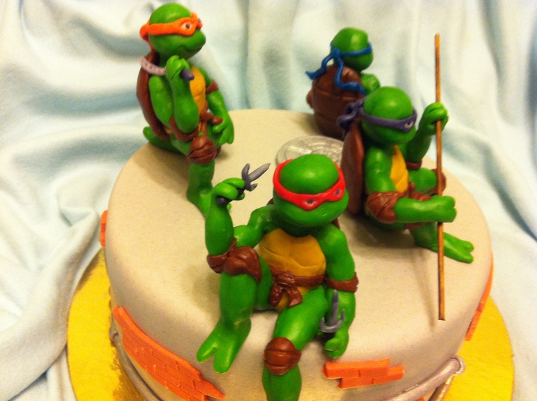 Черепашки ниндзя...