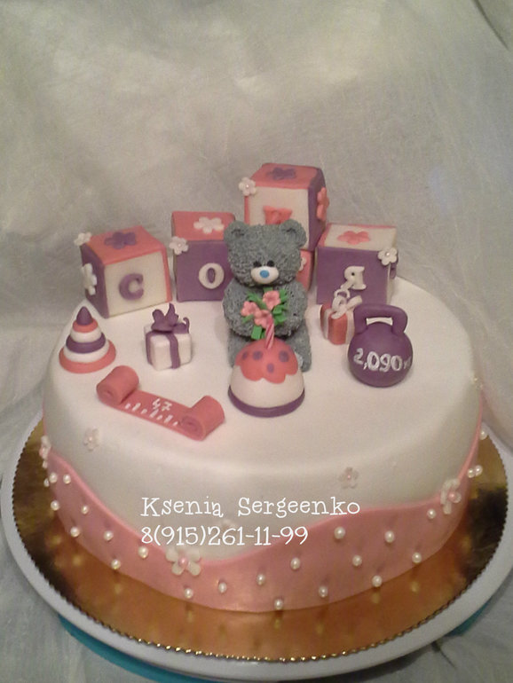 торт на годик