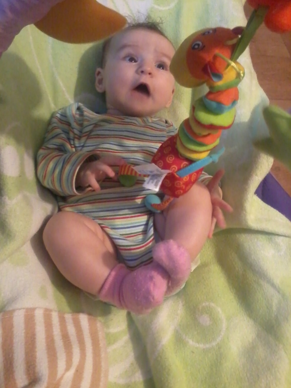 вот и мы перевалили 4 месяца)