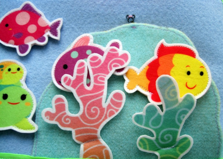 Книжка из фетра