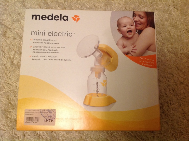 Новый электрический молокоотсос Medela