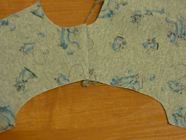 Мастер класс: шьем комбинезон (слип) трикотажный