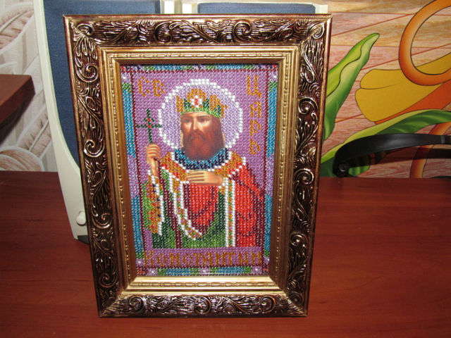 МОИ РАБОТЫ-ВЫШИВКА БИССЕРОМ.