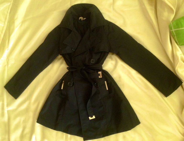 Пальто-тренч CELYN b. Elizabetta Franchi , 42 размер ОРИГИНАЛ !