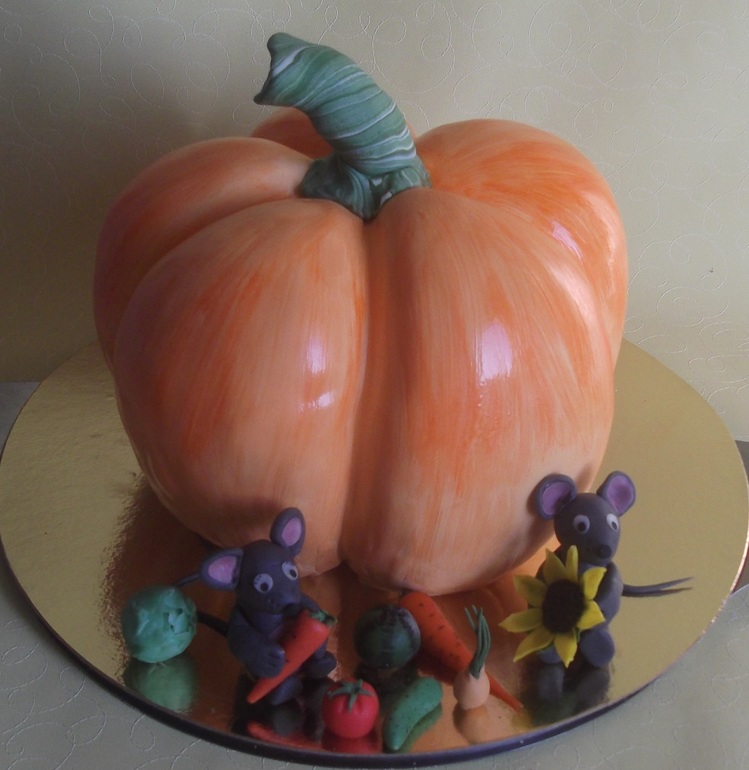 Тыква с мышками