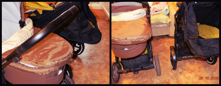 Купила коляску для погодок Phil and Teds Navigator цвет