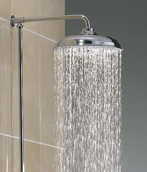 Верхний душ и полотенцесушитель.  Так удобно?!