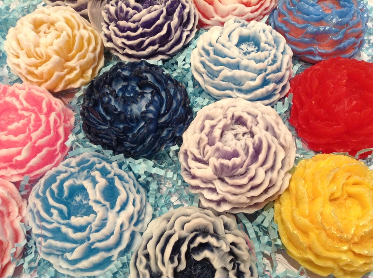 Мандаринки и пиончики