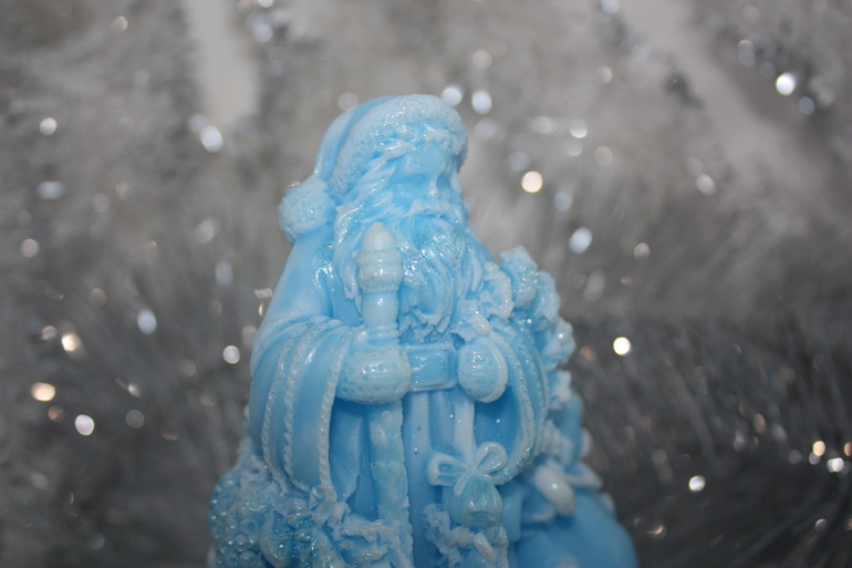 Дед мороз в голубом